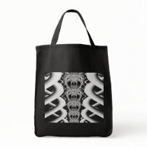 BONES - Fractal Art Tote Bag