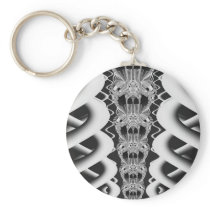 BONES - Fractal Art Key Chains
