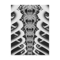 BONES - Fractal Art Post Card