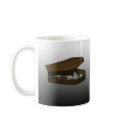 Bones in a Coffin: Halloween: Coffee Mug
