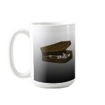 Bones in a Coffin: Halloween: Coffee Mug