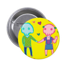Bones Pinback Button
