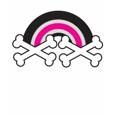 Bones & Rainbows Women's Tee T-shirt by zupiitees