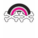 Bones & Rainbows Women's Tee t-shirts