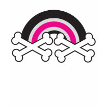 Bones & Rainbows Women's Tee t-shirts