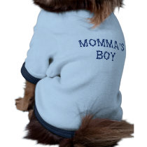 Boney "MOMMA'S BOY" pet clothing by JuJuGarden Boney "MOMMA'S BOY" pet clothing