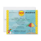 Bonfire And Pool Party Celebration Invitation by malibuitalian Bonfire And Pool Party Celebration Invitation by malibuitalian