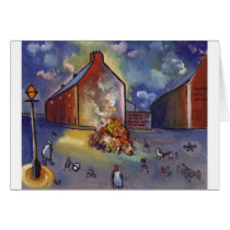 BONFIRE NIGHT GREETING CARDS