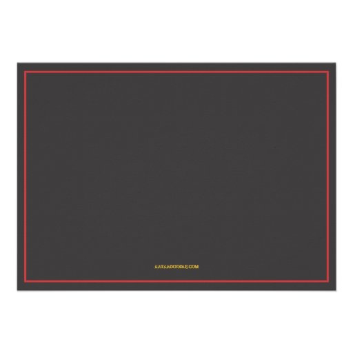 Bonfire on Fire Campfire Flames Party Invitation