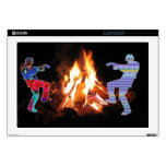 BonFire Party  Bon Bonne Fire Decal For 17" Laptop