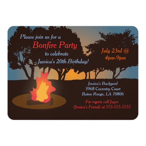 camping themed baby shower invitations