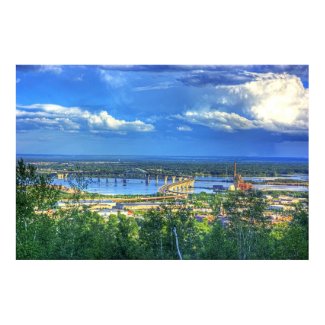 Bong Bridge from Skyline print