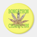Bongathon Champion Refrigerator Magnets
