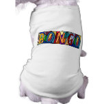 BONGO ~ PERSONALIZED BIG LETTER PET-WARE FOR DOGS! PET TEE