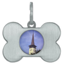 Bonigen parish Church, Interlaken Pet Tag