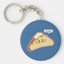 Bonjour! Key Chain