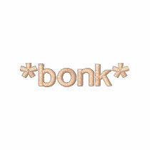 *bonk* sherpa hoodie embroidered shirts
