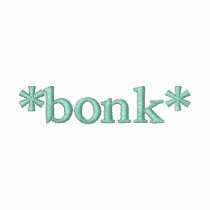 *bonk*ware - *bonk* sherpa hoodie embroidered shirts