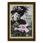 "Bonne Annee" Vintage French New Year Card