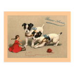 "Bonne Annee" Vintage French Postcard