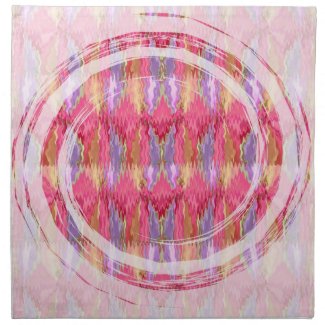 Bonne Appetit - Rose Petal Artistic Graphic napkin