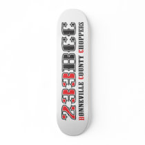 Bonneville County Chopper 233BCC Skate Deck