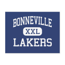 Bonneville - Lakers - High School - Ogden Utah postcards