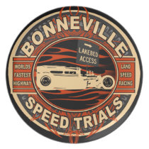 BONNEVILLE SALT FLAT TRIBUTE Plate plates