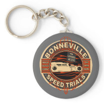 Bonneville Speed Trials Keychains