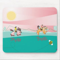 Bonnie and Max the Pony mousepads