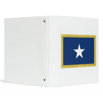 Bonnie Blue Flag First Texas Cofederate Volunteers 3 Ring Binder