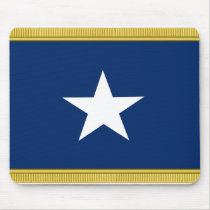 Bonnie Blue Flag First Texas Cofederate Volunteers Mousepad