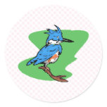 Bonnie Blue Jay Sticker