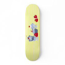 Bonnie Blue Sweet Treats Skateboard by KrispysKingdom Bonnie Blue Sweet Treats Skateboard