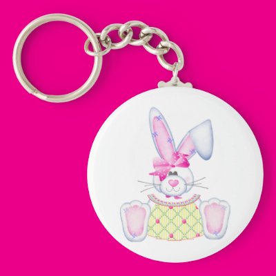 Bonnie Bunny Key Chain Zazzle_keychain