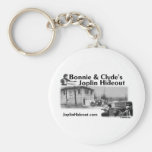 Bonnie & Clyde's Joplin Hideout Key Chain