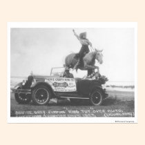 Bonnie Gray jumping her horse. posters