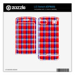 Bonnie Red Tartan LG Xenon Skins