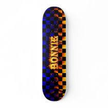Bonnie skateboard fire and flames design. by skatersollie Bonnie skateboard fire and flames design.