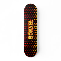 Bonnie skateboard fire and flames design. by skatersollie Bonnie skateboard fire and flames design.