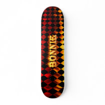 Bonnie skateboard fire and flames design. by skatersollie Bonnie skateboard fire and flames design.