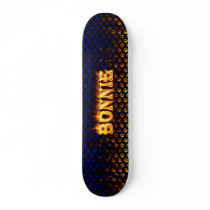 Bonnie skateboard fire and flames design. by skatersollie Bonnie skateboard fire and flames design.