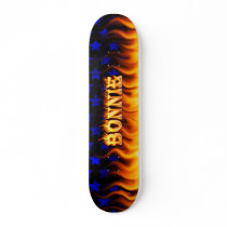 Bonnie skateboard fire and flames design. by skatersollie Bonnie skateboard fire and flames design.