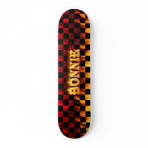 Bonnie skateboard fire and flames design. by skatersollie Bonnie skateboard fire and flames design.