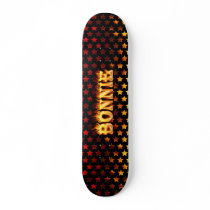 Bonnie skateboard fire and flames design. by skatersollie Bonnie skateboard fire and flames design.