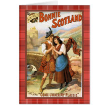 Bonny Scotland Greeting Card