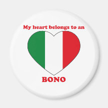 Bono Fridge Magnet