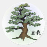 Bonsai 08 round sticker