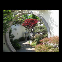 Bonsai Arch - United States National Arboretum posters