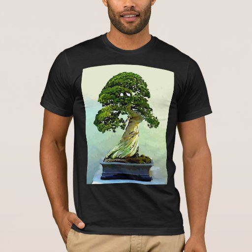 Bonsai Cypress Tree T-Shirt | Zazzle